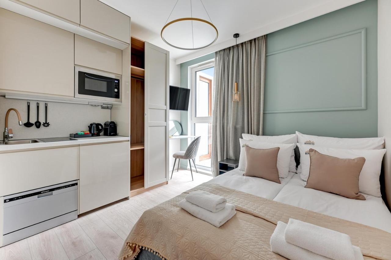 Aura 40 City Center By Downtown Apartments Gdansk Bagian luar foto